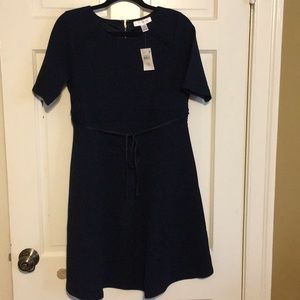 Motherhood maternity navy dress. Never worn, NWT